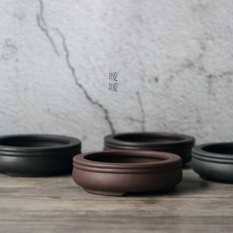 Keramische Ronde Bonsai Pot, S - Bonsai Garden China recensie en prijs