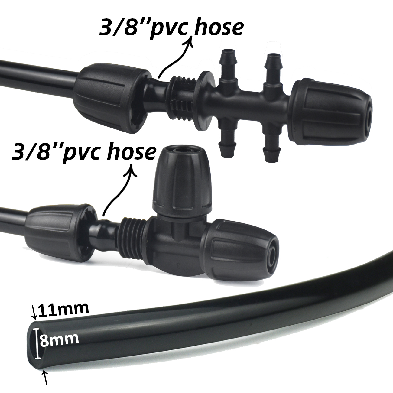 5-25M 3/8''pvc Slang Druppelir - Bonsai Garden Youtube recensie en prijs