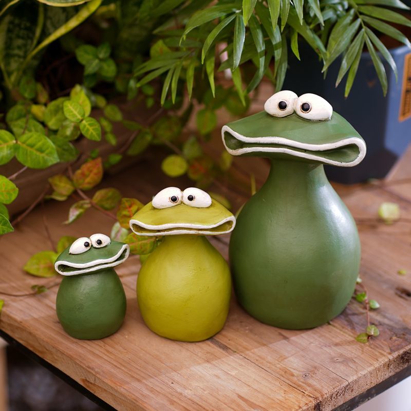 Cartoon Grote Mond Kikker Tuin - Bonsai Garden China recensie en prijs