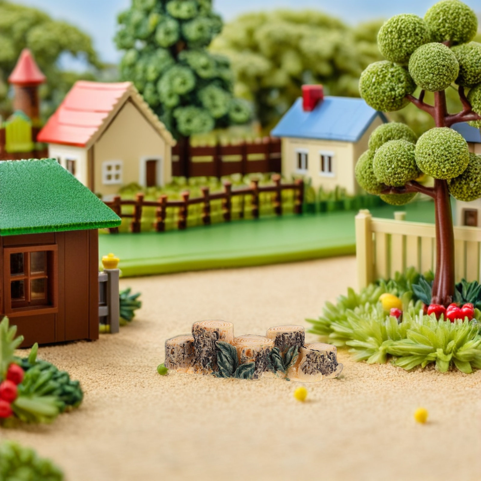 10 stuks mini boomstronk hars  - Bonsai Garden With Sand recensie en prijs